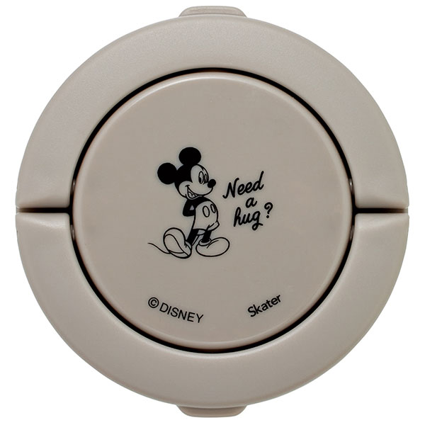 【お取り寄せ商品】折りたたみ ハンドル付き 保温 保冷 デリカポット スープジャー 300ml ミッキーシンプルロゴ