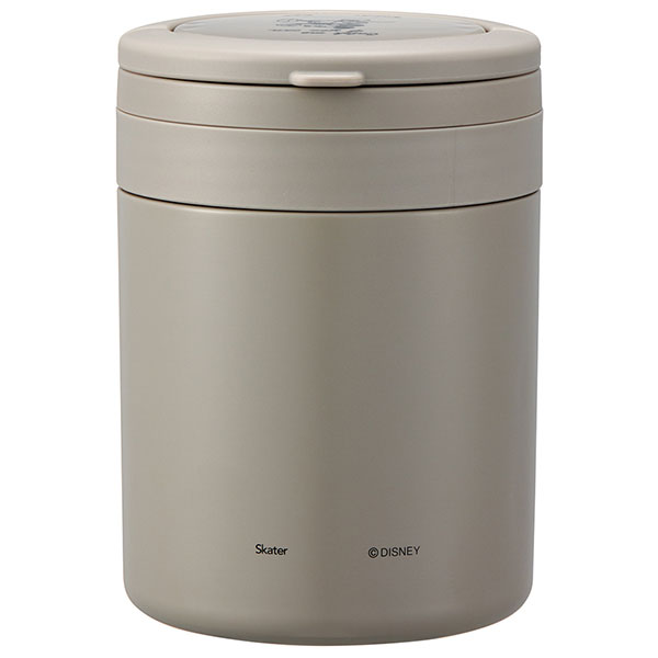 【お取り寄せ商品】折りたたみ ハンドル付き 保温 保冷 デリカポット 500ml ミッキーシンプルロゴ