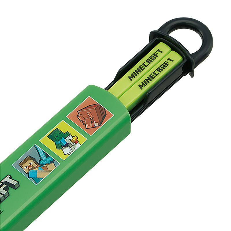 食洗器対応 お箸セット 箸16.5cm マインクラフト