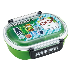 抗菌 食洗機対応 ふわっとフタタイトランチボックス 360ml マインクラフト