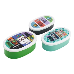 シール容器 3P(L400ml M280ml S180ml)セット マインクラフト