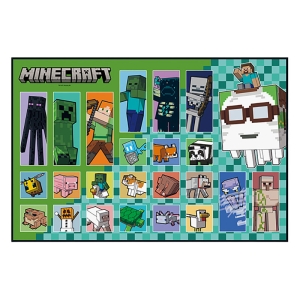 【お取り寄せ商品】レジャーシート 1人用 90×60cm マイクラ26