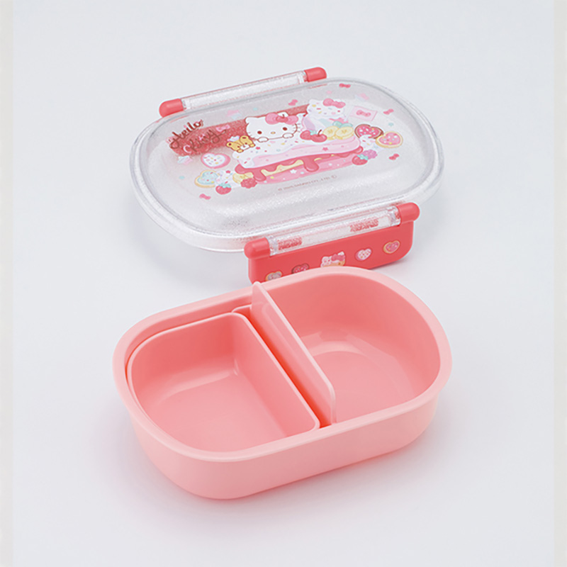 抗菌 食洗機対応 ふわっとフタタイトランチボックス 360ml ハローキティファンシー