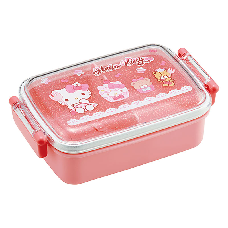ふわっとフタ タイトランチボックス 1段 450ml ハローキティ
