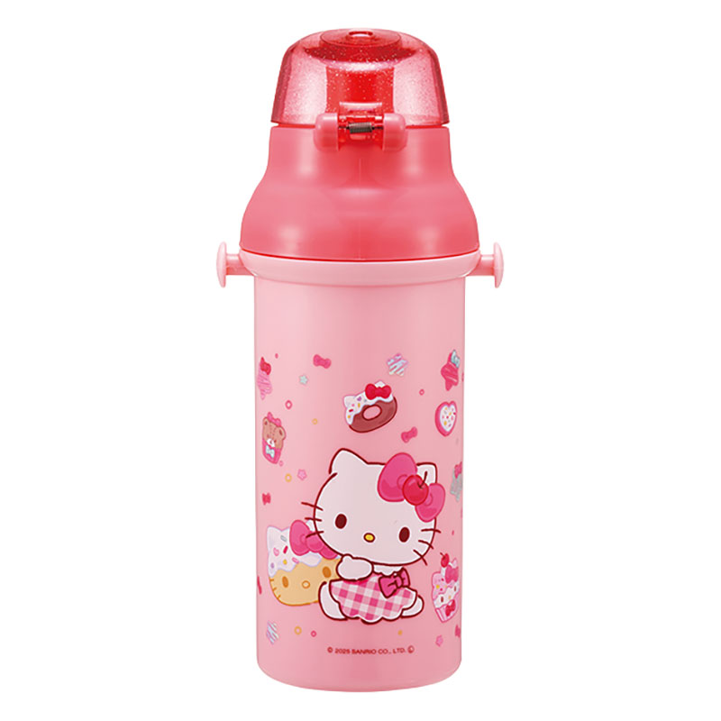 【お取り寄せ商品】直飲みワンタッチボトル 480ml キティファンシー