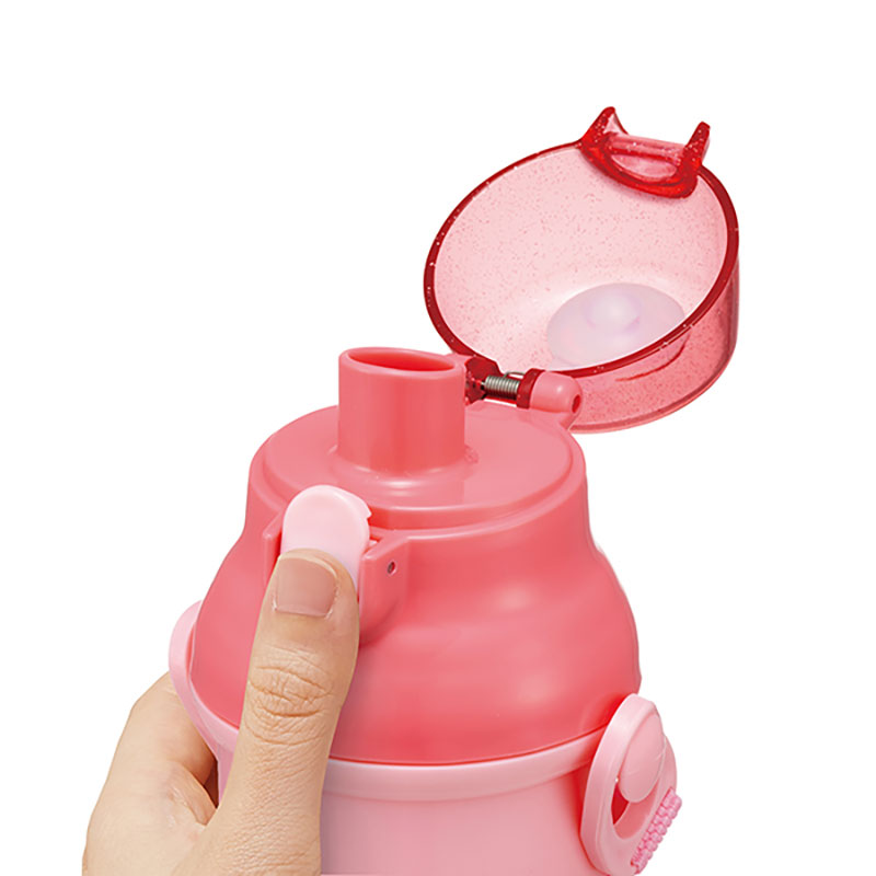 【お取り寄せ商品】直飲みワンタッチボトル 480ml キティファンシー