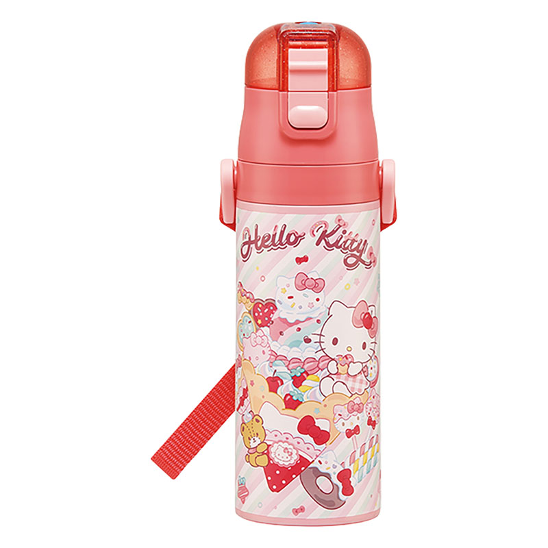 超軽量 ダイレクトステンレスボトル 470ml 保冷専用 ハローキティファンシー