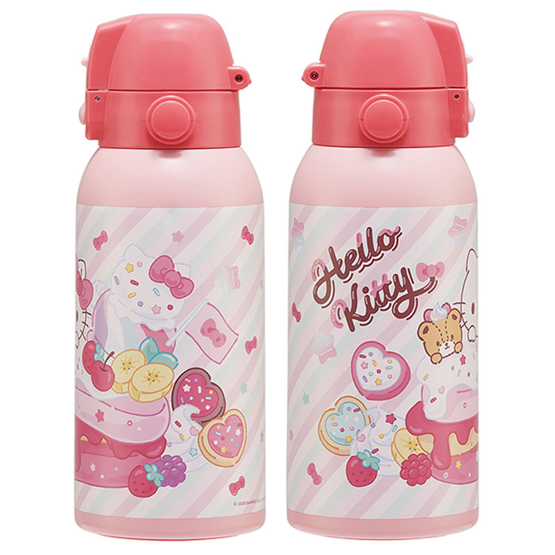 ダイレクトボトル ショルダーベルト付 ハローキティ 保冷 600ml