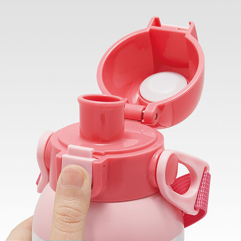 ダイレクトボトル ショルダーベルト付 ハローキティ 保冷 600ml