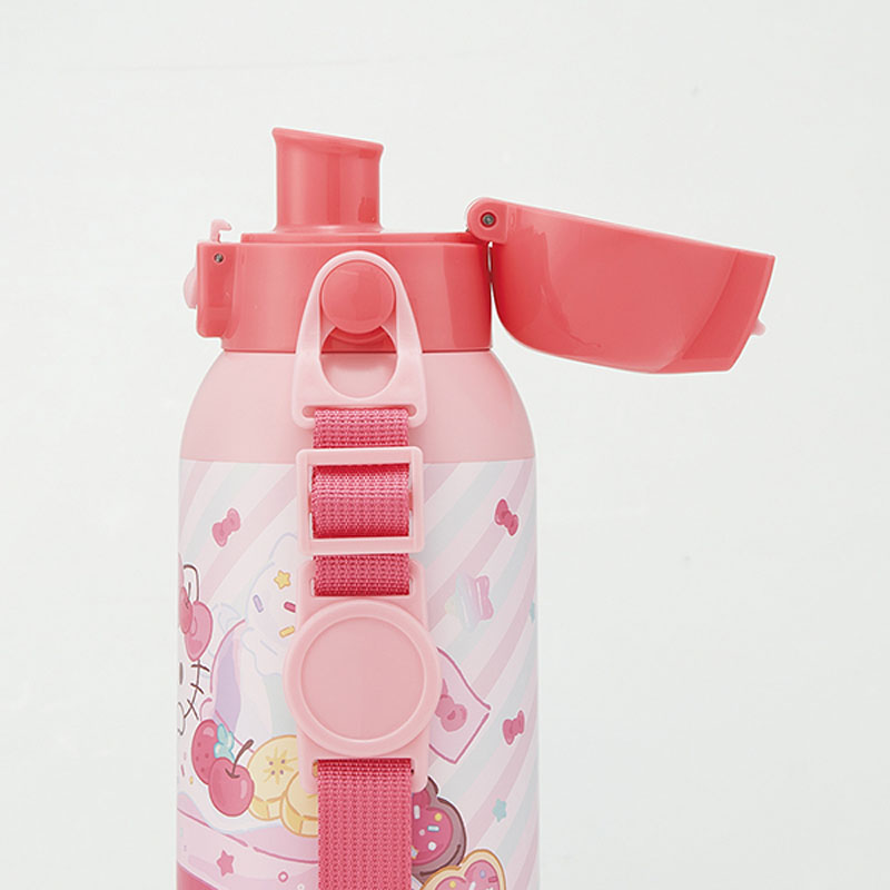 ダイレクトボトル ショルダーベルト付 ハローキティ 保冷 600ml