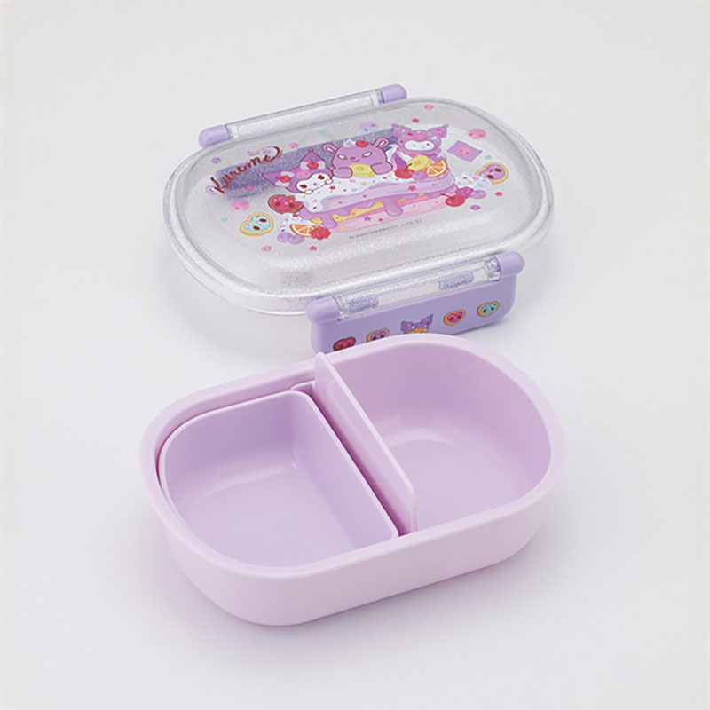 抗菌 食洗機対応 ふわっとフタタイトランチボックス 360ml クロミファンシー