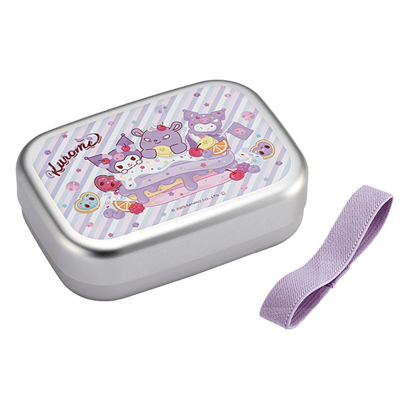 アルミ弁当箱 保温庫対応 ランチベルト付き 370ml クロミファンシー