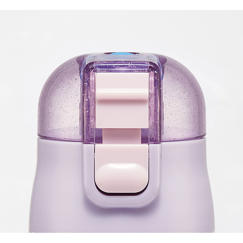 超軽量 2WAY ステンレスボトル ショルダーベルト付 クロミちゃん 保温・保冷 直飲み470ml コップ飲み430ml