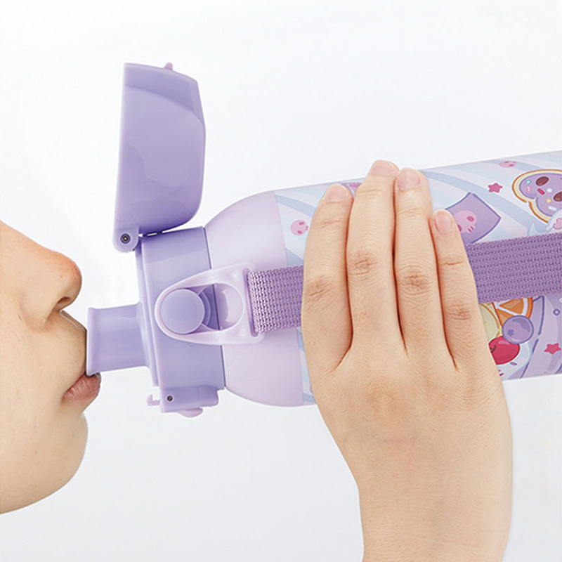 ダイレクトボトル ショルダーベルト付 クロミちゃん 保冷 600ml