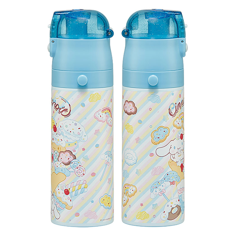 超軽量 ダイレクトステンレスボトル 470ml 保冷専用 シナモロールファンシースナックスイーツ