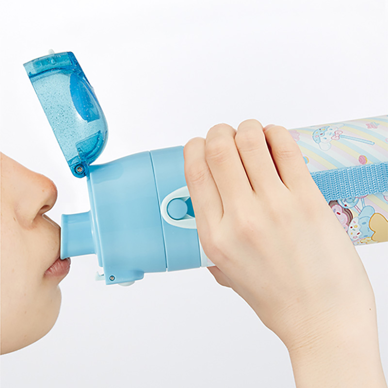 超軽量 ダイレクトステンレスボトル 470ml 保冷専用 シナモロールファンシースナックスイーツ