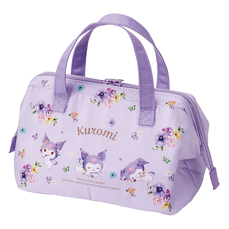 弁当箱用 がま口 保温保冷ランチバッグ クロミ 22×16×マチ11.5cm