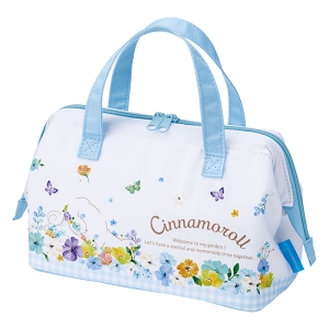 弁当箱用 がま口 保温保冷ランチバッグ シナモロール 22×16×マチ11.5cm