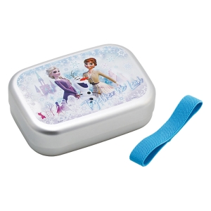 【お取り寄せ商品】アルミ弁当箱 保温庫対応 ランチベルト付き 370ml アナと雪の女王26