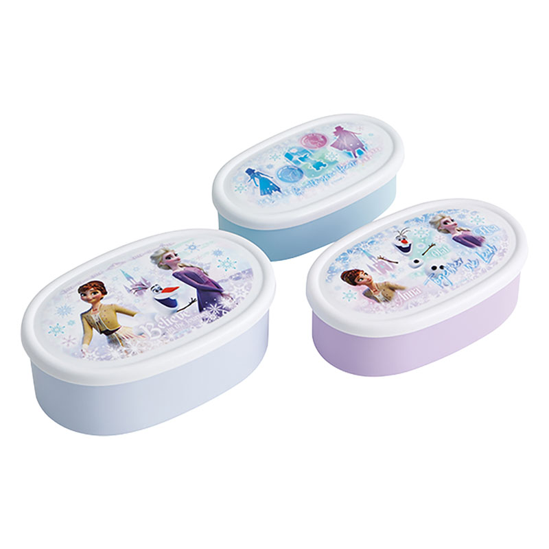 シール容器 3P(L400ml M280ml S180ml)セット アナと雪の女王