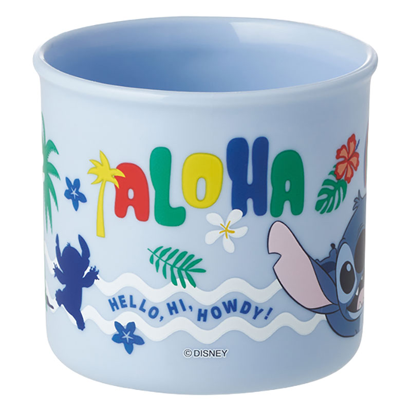 【お取り寄せ商品】食洗機対応 プラコップ 200ml スティッチ26