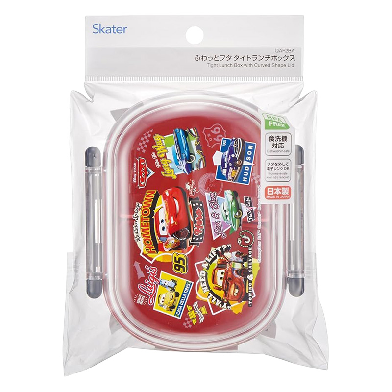 【お取り寄せ商品】ふわっとフタ タイトランチボックス 1段 360ml カーズ