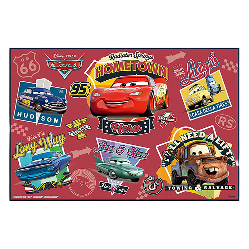 レジャーシート 1人用 90×60cm カーズ