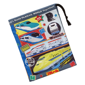 【お取り寄せ商品】コップ袋 約14.8×20.5cm プラレール26