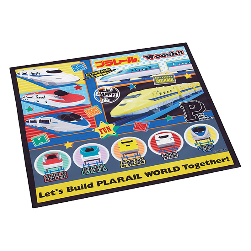 【お取り寄せ商品】ランチクロス 43×43cm プラレール26
