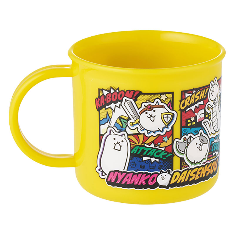 【お取り寄せ商品】食洗機対応 プラコップ 200ml にゃんこ大戦争26