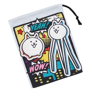 【お取り寄せ商品】コップ袋 約14.8×20.5cm にゃんこ大戦争26