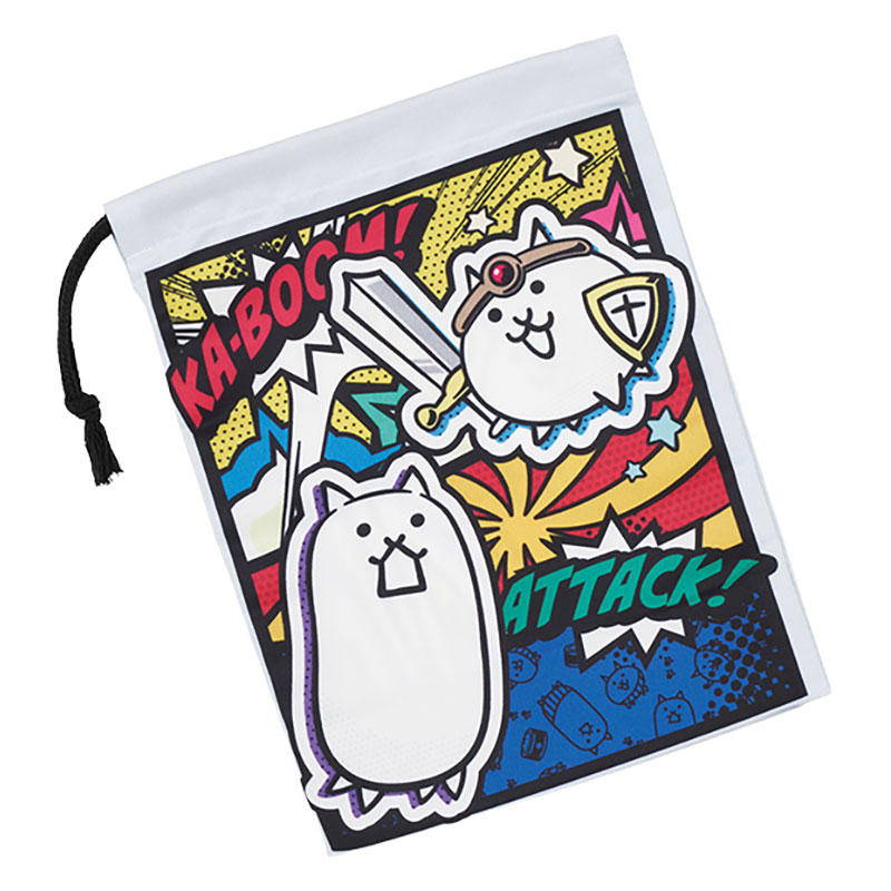 【お取り寄せ商品】コップ袋 約14.8×20.5cm にゃんこ大戦争26