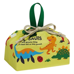 ランチ巾着 恐竜ディノサウルス 29×16.5×マチ12cm