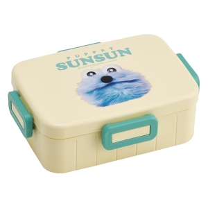 【お取り寄せ商品】４点ロックランチボックス 1段 650ml パペットスンスン