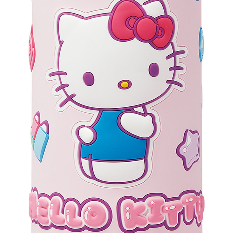 立体プリント ダイレクトボトル ショルダーベルト付 ハローキティ 保冷専用 480ml