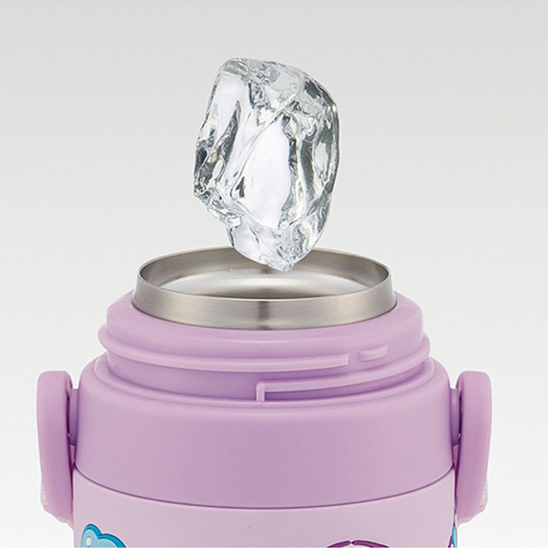 立体プリント ダイレクトボトル ショルダーベルト付 クロミちゃん 保冷専用 480ml