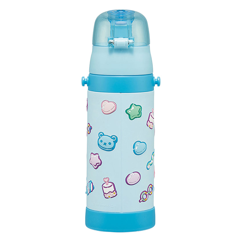 立体プリント ダイレクトボトル ショルダーベルト付 シナモロール 保冷専用 480ml