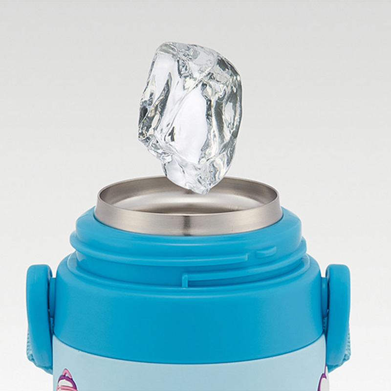 立体プリント ダイレクトボトル ショルダーベルト付 シナモロール 保冷専用 480ml