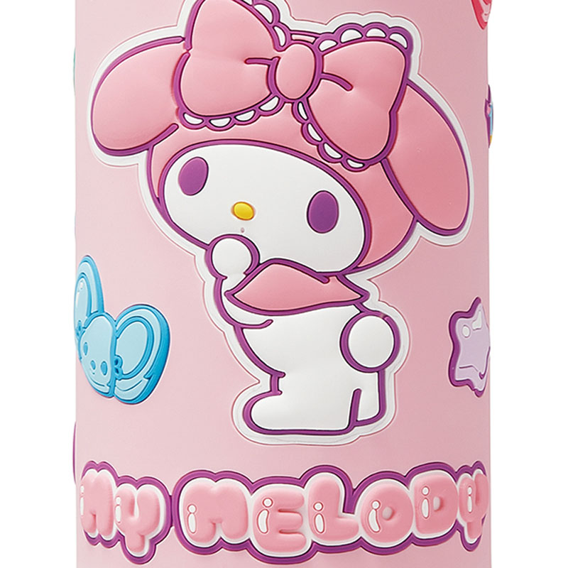 立体プリント ダイレクトボトル ショルダーベルト付 マイメロディ 保冷専用 480ml