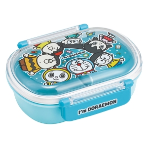 【お取り寄せ商品】抗菌 食洗機対応 ふわっとフタタイトランチボックス 360ml ドラえもん POP