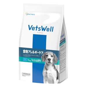 ベッツウェル 犬用食事療法食 食物アレルギーケア フィッシュ＆ポテト 1kg