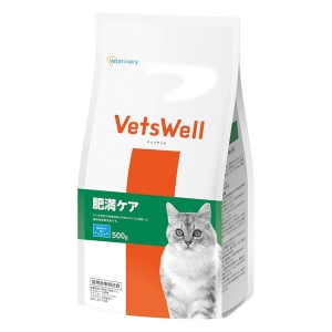 ベッツウェル 猫用食事療法食 肥満ケア 500g