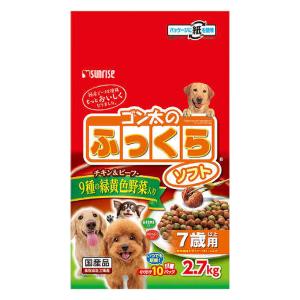 ゴン太のふっくらソフト 9種の緑黄色野菜入り 7歳 2.7kg