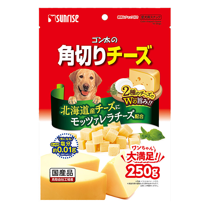 ゴン太の角切りチーズ 25g