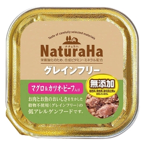 ナチュラハ グレインフリー マグロ＆カツオ・ビーフ入り 100g