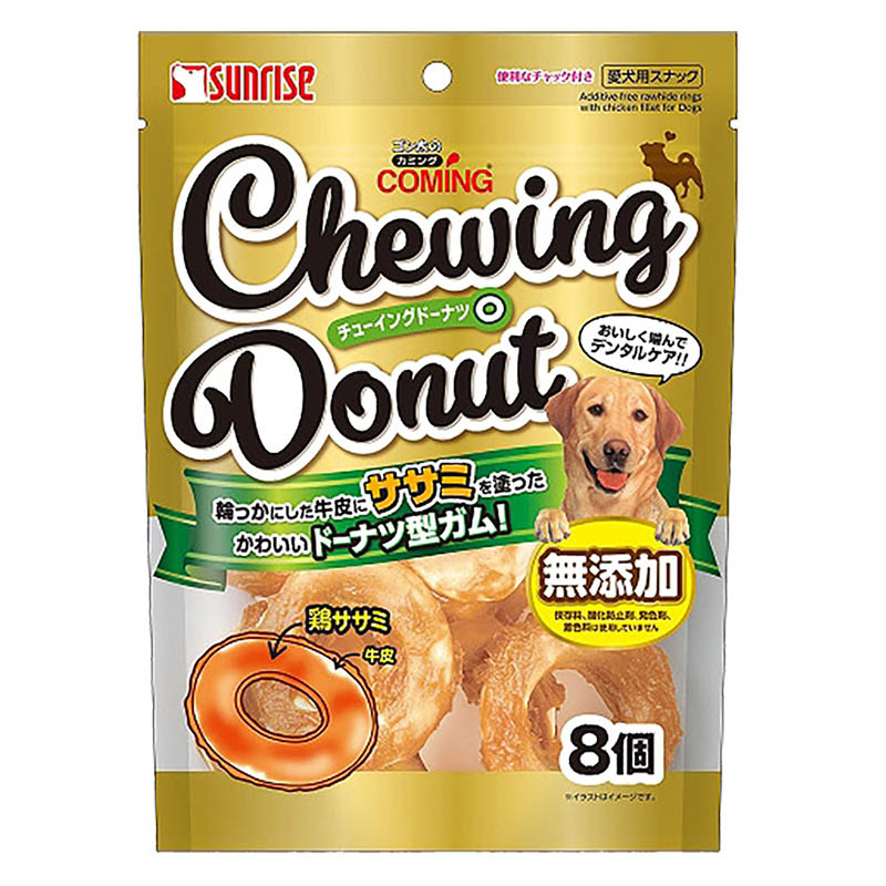 ゴン太のカミング チューイングドーナツ 8個