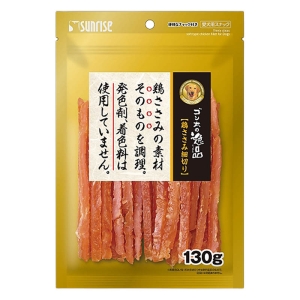ゴン太の逸品 鶏ささみ細切り 130g