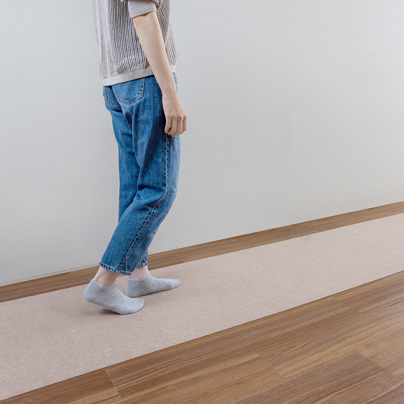 ペット用床保護マット 60×240cm ベージュ KM-59