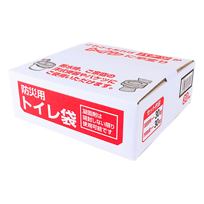 防災用トイレ袋 30回分