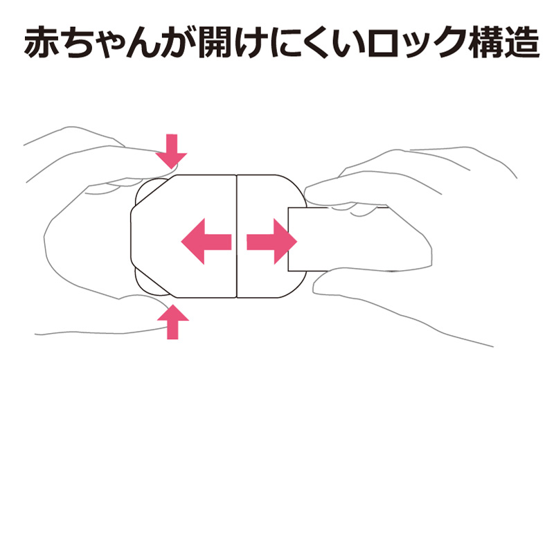 ベビーガード はがせる多目的ストッパーミニR 2個